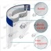Viziera protectie din plastic cu burete si elastic